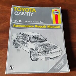 1992 1993 1994 1995 Toyota Camry Haynes Automotive Repair Manual All Models